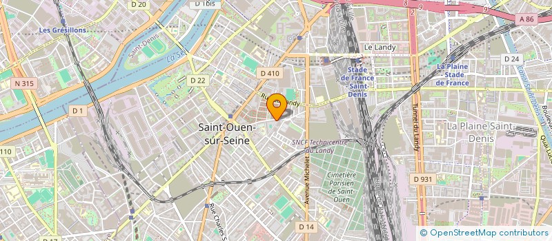 localisation de l'entreprise OMA TRANSPORT à SAINT-OUEN-SUR-SEINE