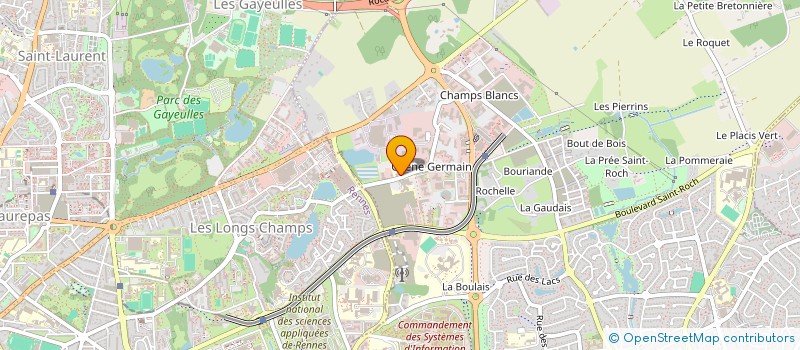 localisation de l'entreprise OMADA à CESSON-SEVIGNE