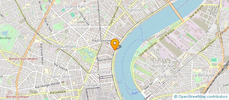 localisation de l'entreprise OMADA  BORDEAUX