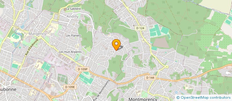 localisation de l'entreprise OMAE  SOISY-SOUS-MONTMORENCY