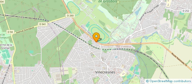 localisation de l'entreprise OMAESTRO  VILLECRESNES