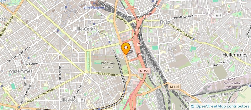 localisation de l'entreprise OMAJ à LILLE