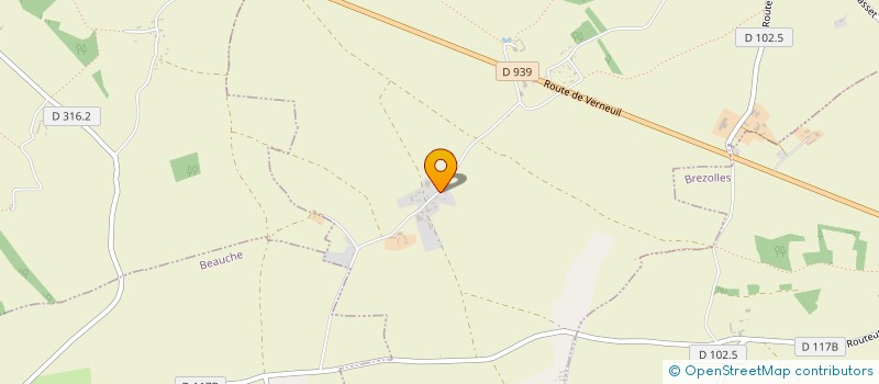 localisation de l'entreprise OMAJ à FESSANVILLIERS-MATTANVILLIERS