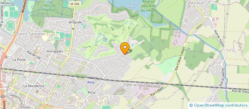 localisation de l'entreprise OMALOS à VILLENEUVE-D'ASCQ