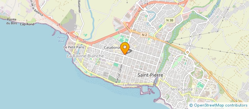 localisation de l'entreprise OMAN à SAINT-PIERRE