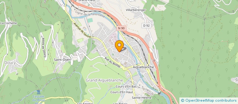 localisation de l'entreprise OMANI  ALBERTVILLE