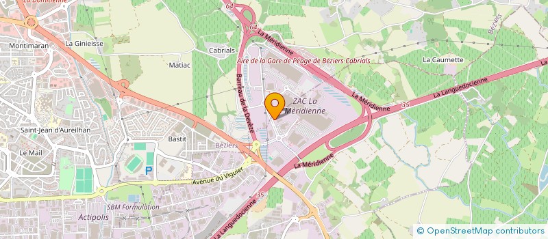 localisation de l'entreprise OMANI  VILLENEUVE-LES-BEZIERS