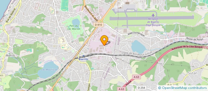localisation de l'entreprise OMANI à BIARRITZ