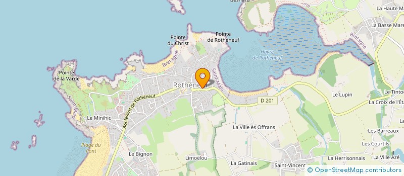 localisation de l'entreprise OMANORI à SAINT-MALO