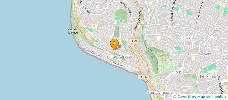 localisation de l'entreprise OMAOMA  SAINTE-ADRESSE