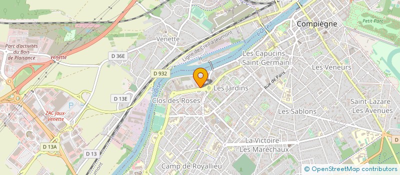 localisation de l'entreprise OMAPI LABEL à COUDUN