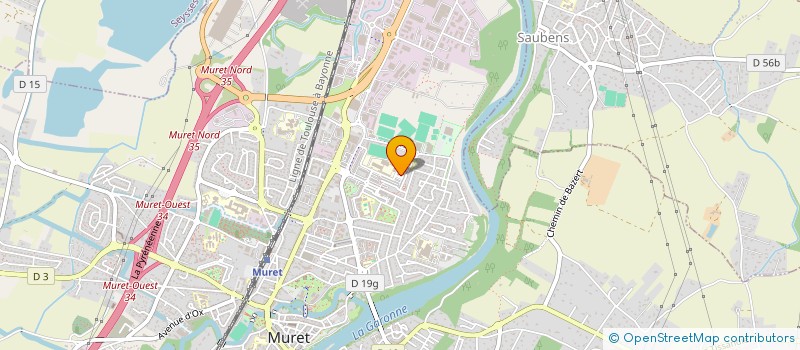 localisation de l'entreprise OMAR DRIVING  ROQUES