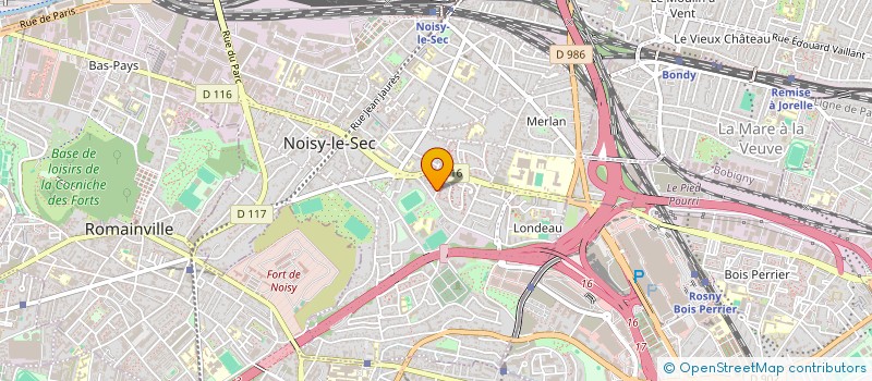 localisation de l'entreprise OMAR VOYAGE à NOISY-LE-SEC