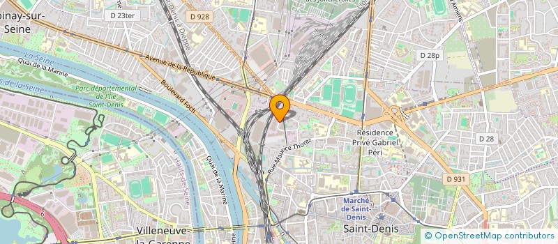 localisation de l'entreprise OMARA à SAINT-DENIS