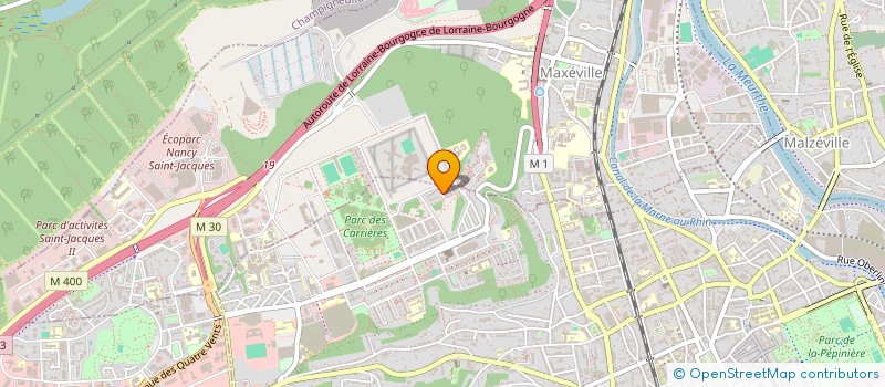 localisation de l'entreprise OMAREL  NANCY