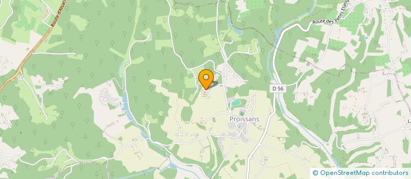 localisation de l'entreprise OMARINI  PROISSANS