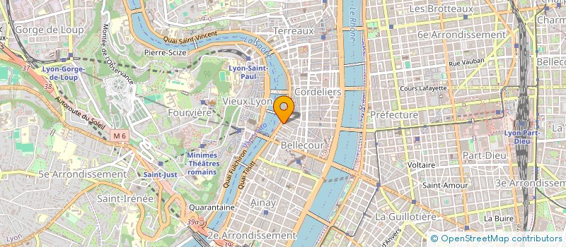 localisation de l'entreprise OMART LYON à LYON