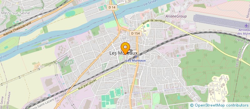 localisation de l'entreprise OMAS à LES MUREAUX