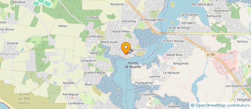 localisation de l'entreprise OMASY  PLOUHINEC