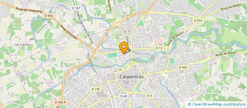 localisation de l'entreprise OMASY-LARGIER  CARPENTRAS