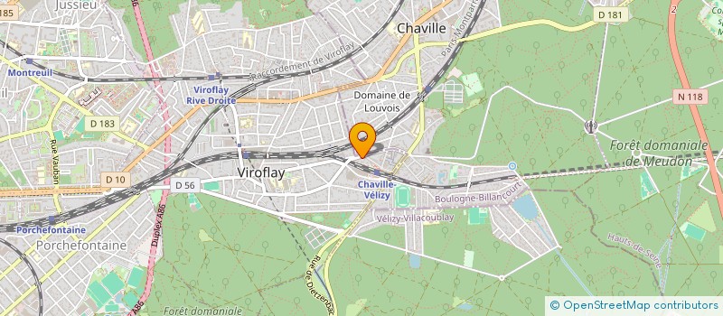 localisation de l'entreprise OMATYX  VIROFLAY