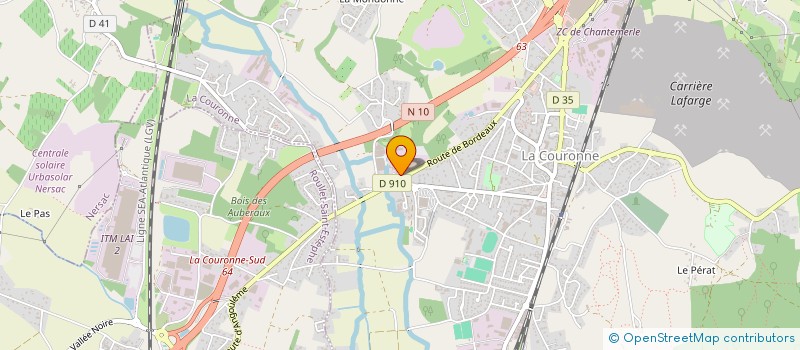 localisation de l'entreprise OMAVA  LA COURONNE