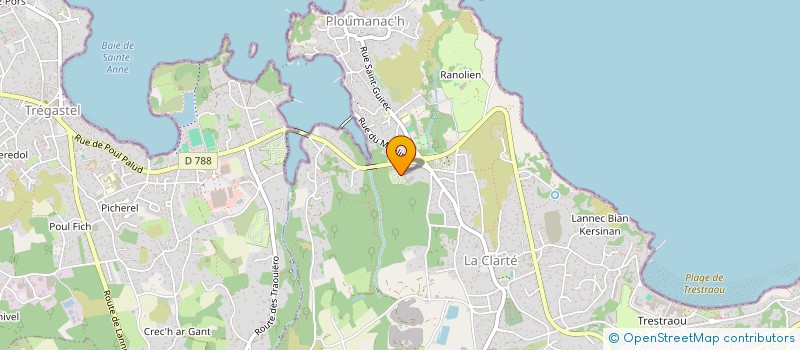 localisation de l'entreprise OMAYA  PERROS-GUIREC