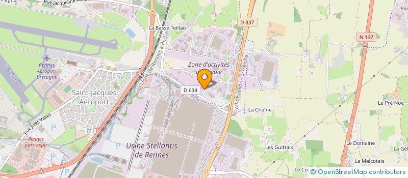 localisation de l'entreprise OMAYADES  SAINT-JACQUES-DE-LA-LANDE