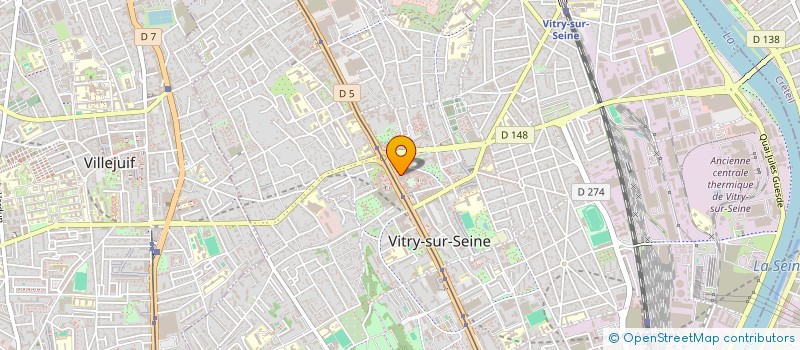 localisation de l'entreprise OMAYHAF à VITRY-SUR-SEINE