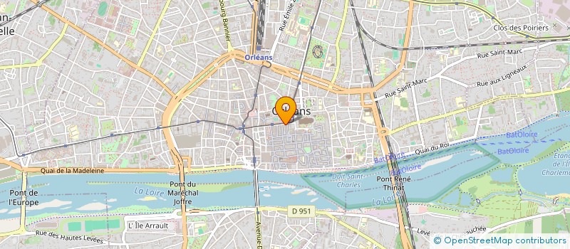 localisation de l'entreprise OMBDAN  ORLEANS