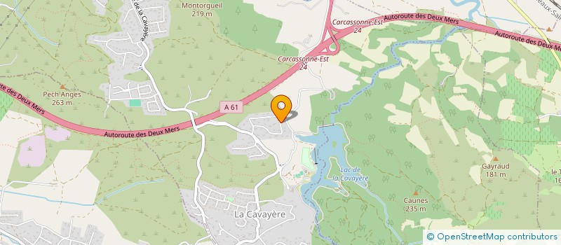 localisation de l'entreprise OMBELLE LE VILLAGE AUTOSUFFISANT A ECHELLE HUMAINE à CARCASSONNE