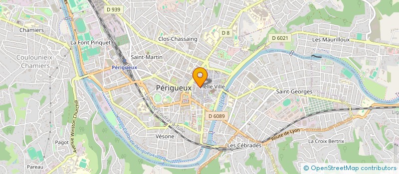 localisation de l'entreprise OMBG  PERIGUEUX