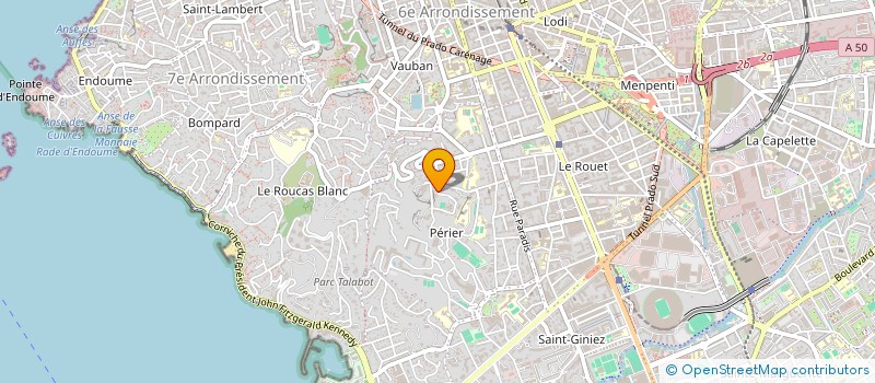 localisation de l'entreprise OMBILIC PRODUCTIONS  MARSEILLE