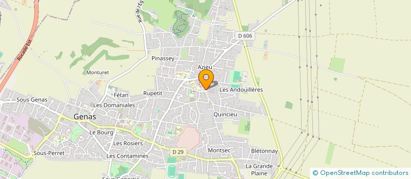 localisation de l'entreprise OMBRASOLAR  GENAS