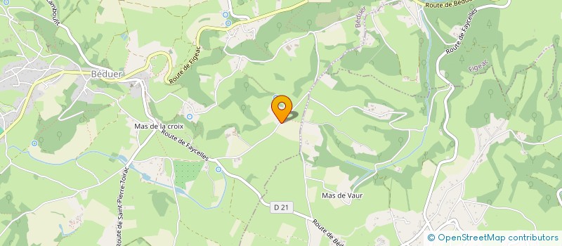 localisation de l'entreprise OMBRAVOLT  BEDUER