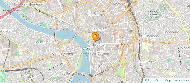 localisation de l'entreprise OMBRE à TOULOUSE