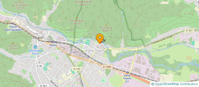 localisation de l'entreprise OMBRE  VIEUX-THANN