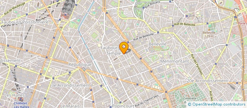 localisation de l'entreprise OMBRE EN LUMIERE  PARIS