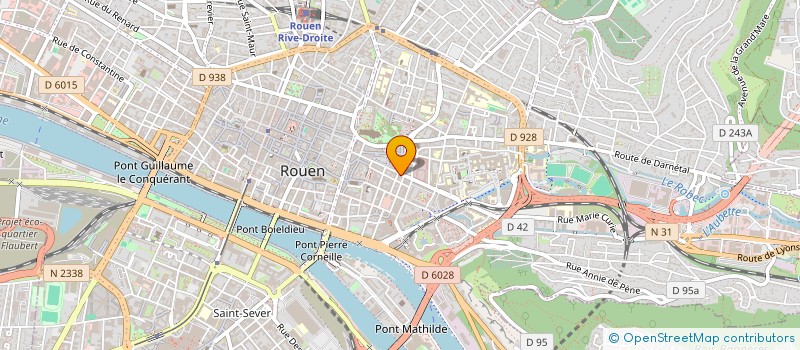 localisation de l'entreprise OMBRE ET LUMIERE à ROUEN