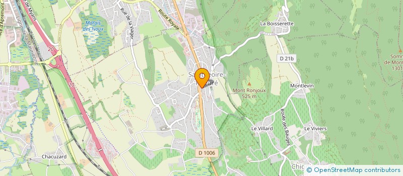 localisation de l'entreprise OMBRE & LUMI'HAIR  SAINT-JEOIRE-PRIEURE