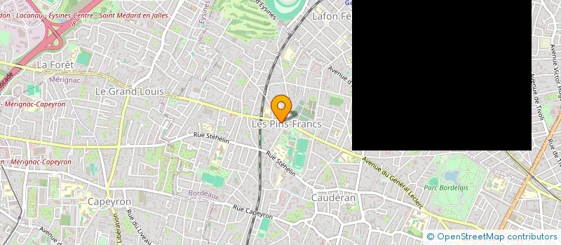 localisation de l'entreprise OMBRE & LUMIERE à BORDEAUX