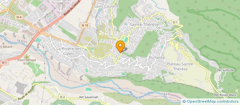 localisation de l'entreprise OMBRE-RUN à LA POSSESSION