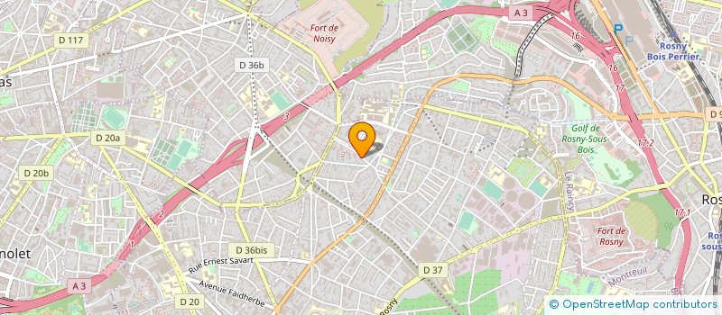 localisation de l'entreprise OMBRES ELECTRIQUES à MONTREUIL