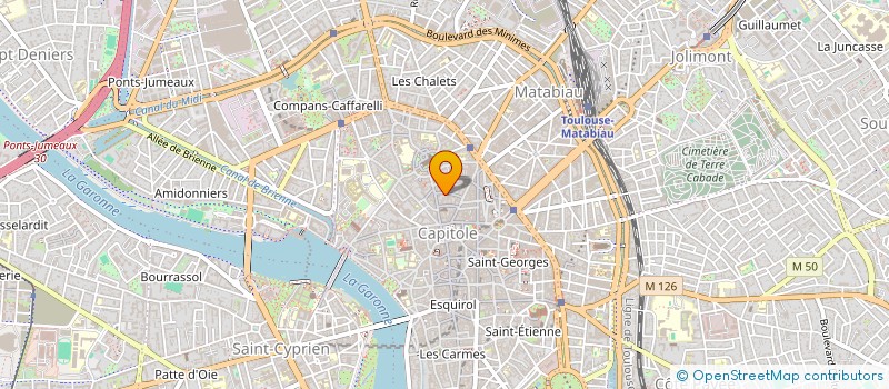 localisation de l'entreprise OMBRES ET LUMIERES à TOULOUSE