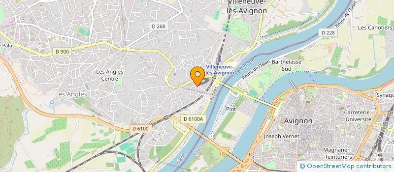 localisation de l'entreprise OMBRES ET LUMIERES  VILLENEUVE-LES-AVIGNON