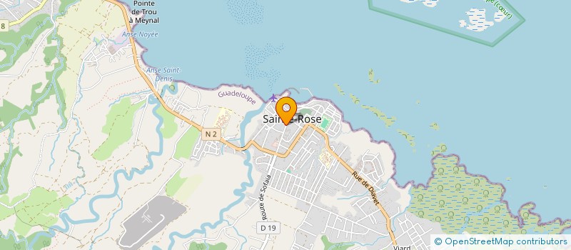 localisation de l'entreprise OMC à SAINTE-ROSE