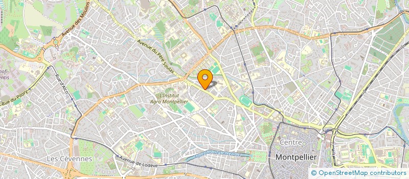 localisation de l'entreprise OMC  MONTPELLIER