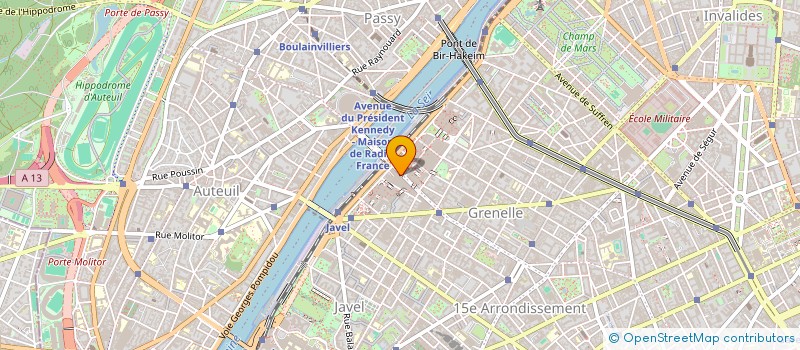 localisation de l'entreprise OMC BEAUGRENELLE  PARIS