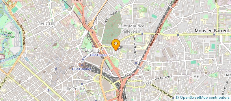 localisation de l'entreprise OMC CONSEIL à LILLE