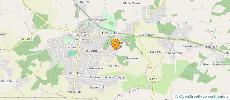 localisation de l'entreprise OMC COUVERTURE à THEIX-NOYALO